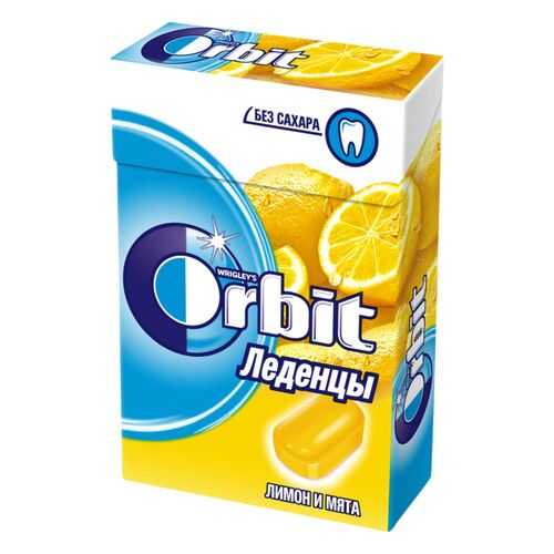 Леденцы Orbit лимон и мята 35 г в Да