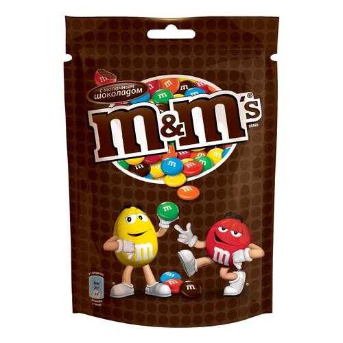 M&M`s конфеты Шоколадный 130 гр 5 упаковок в Да