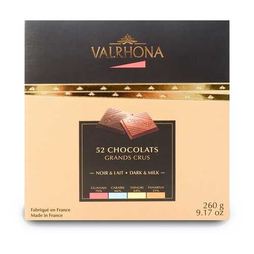 Шоколадный набор Valrhona Ассорти 260 г карре Франция в Да