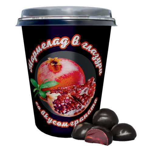 Глазированный мармелад со вкусом граната, 300 г в Да