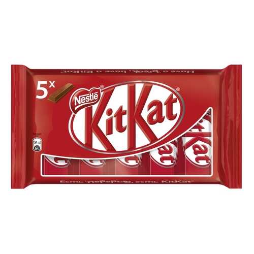 Батончик Nestle Kitkat шоколадный с хрустящей вафлей 29 г 5 штук в Да