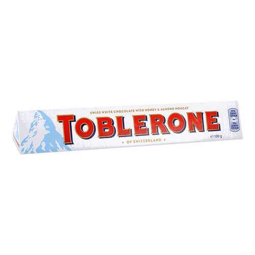 Шоколад белый Toblerone с медом и миндальной нугой 100 г в Да