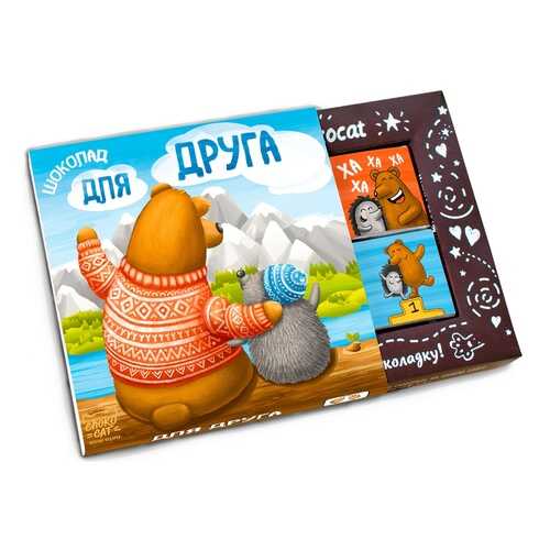 Шоколад Chokocat Для друга, молочный, 60 гр в Да