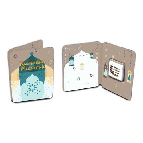 Шоколад Chokocat Ramadan Mubarak, молочный, мини-открытка, 5 гр в Да