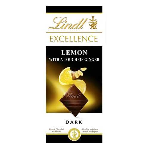 Шоколад Lindt экселленс лимон и имбирь темный 100 г в Да