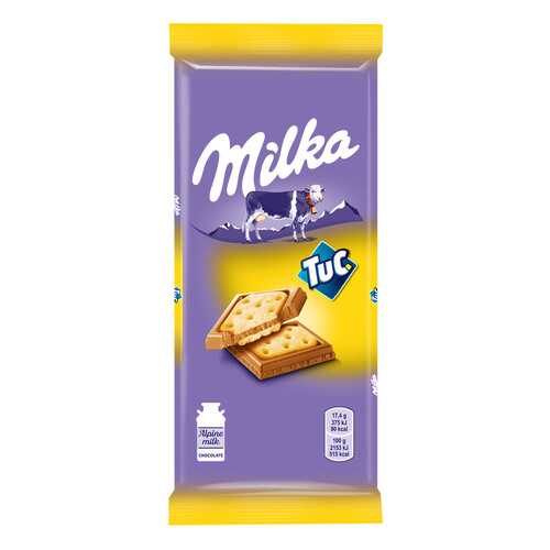 Шоколад MILKA Mini Tuc печенье/шоколад 87г*5 шт в Да