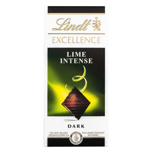 Шоколад темный Lindt excellence лайм 100 г в Да