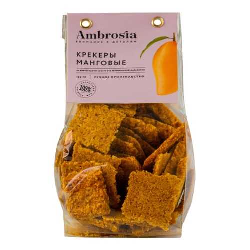Крекер фруктово-ореховый Ambrosia Кокос-Манго 100г Россия в Да