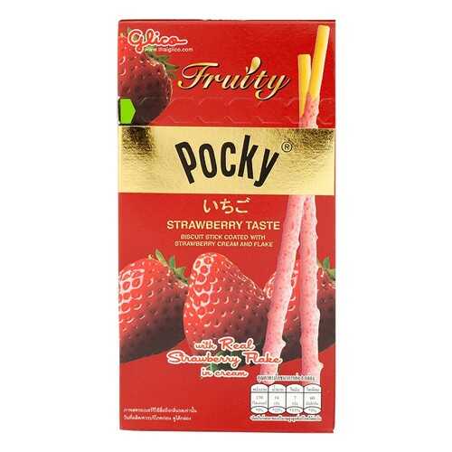 Палочки Pocky Glico клубника в шоколаде 35 г в Да