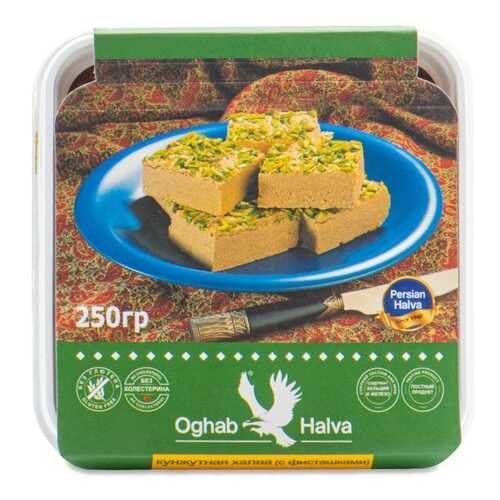 Халва Oghab Кунжутная с фисташками 250 г Иран в Да