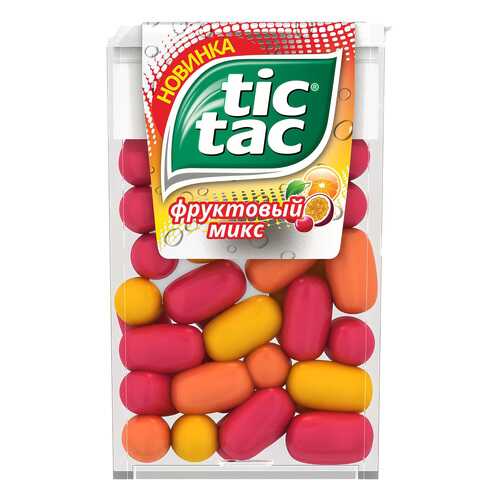 Драже Tic-Tac фруктовый микс 16 г в Да