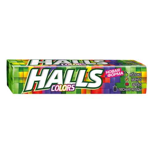 Леденцы HALLS ассорти 25г*6 шт в Да