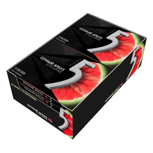 Жевательная резинка Wrigley's 5 cyclone 31.2 г 10 штук в Да