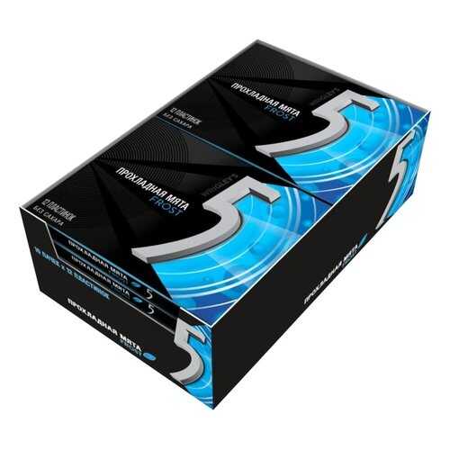 Жевательная резинка Wrigley's 5 frost 31.2 г 10 штук в Да