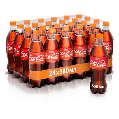 Кока-кола без сахара COCA-COLA Zero Orange 500 мл (коробка 24 штук) в Да