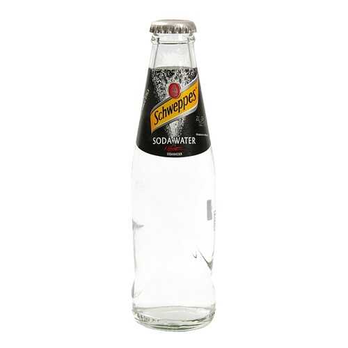 Напиток газированный Soda, стеклянная бутылка, Schweppes, 0.2 л, Великобритания в Да
