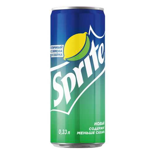 Напиток газированный Sprite жестяная банка 0.33 л в Да