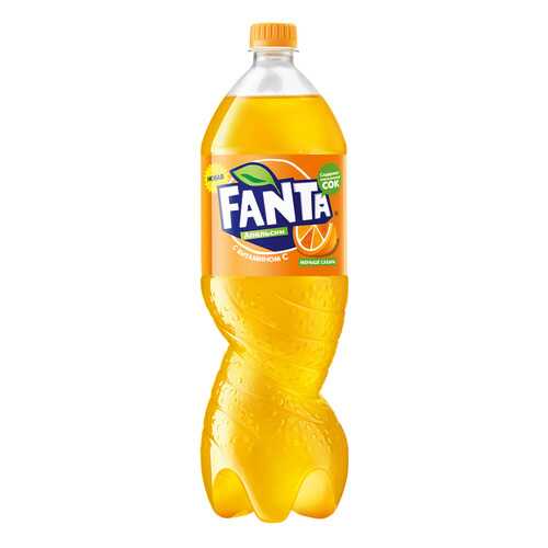 Напиток сильногазированный Fanta апельсин безалкогольный пластик 1.5 л в Да