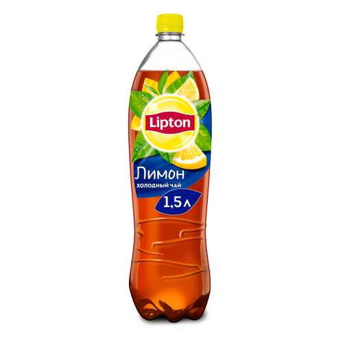 Чай черный Lipton лимон 1.5 л в Да