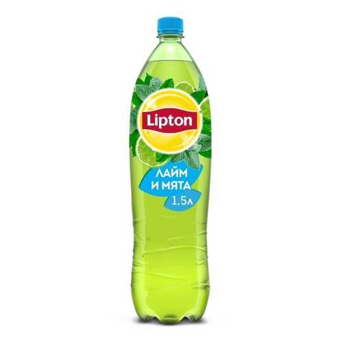 Чай зеленый Lipton лайм и мята 1.5 л в Да