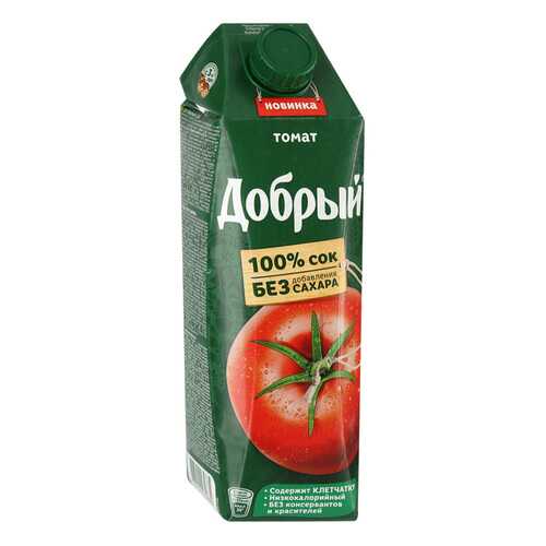 Сок ДОБРЫЙ Томат T-Pack 1л*4 шт в Да