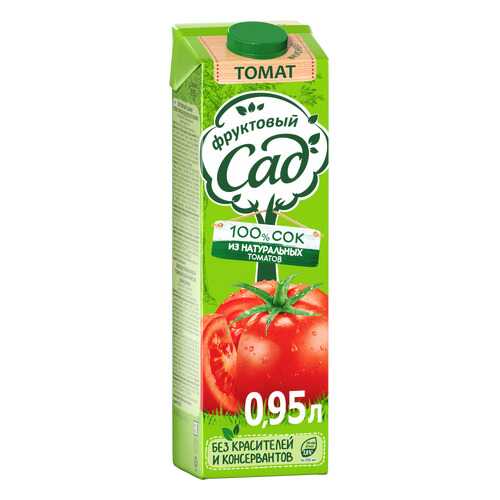 Сок Фруктовый Сад томат 0.95 л в Да